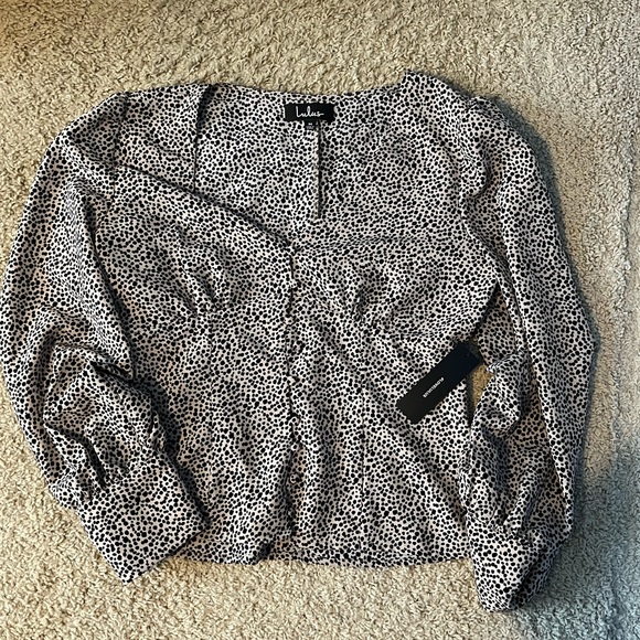 Lulus Leopard Top - Picture 2 of 4